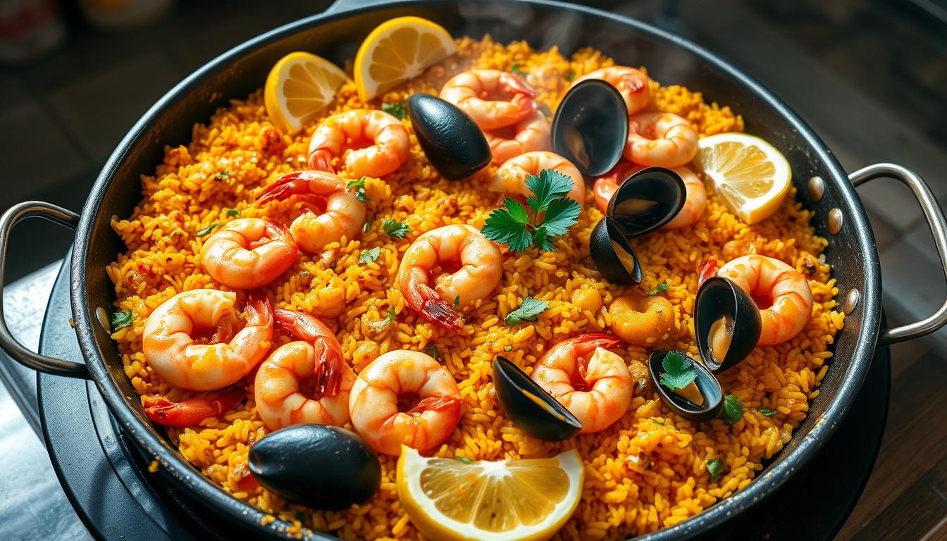 Seafood Paella