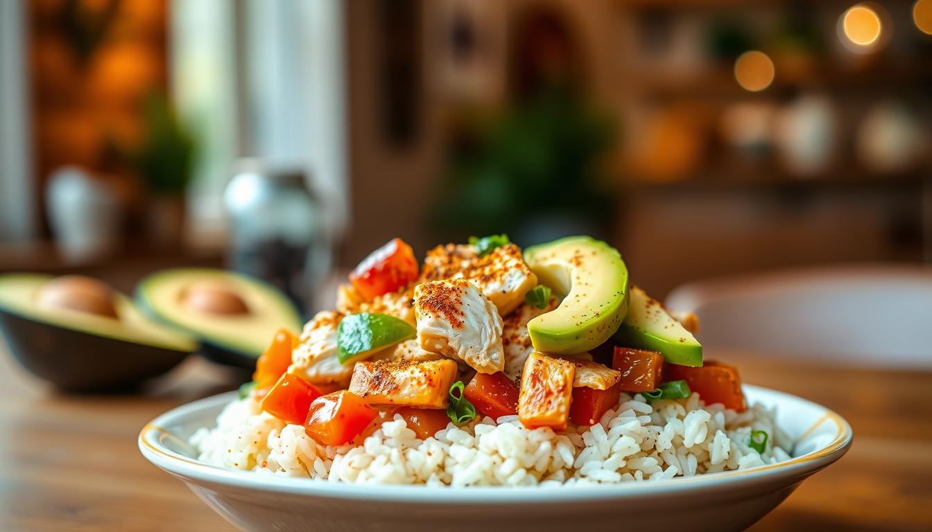 chicken burrito bowl