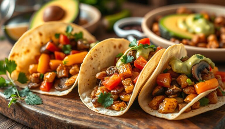 meatless tacos, healthy vegetarian dinner