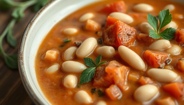Vegan Tomato White Bean Stew