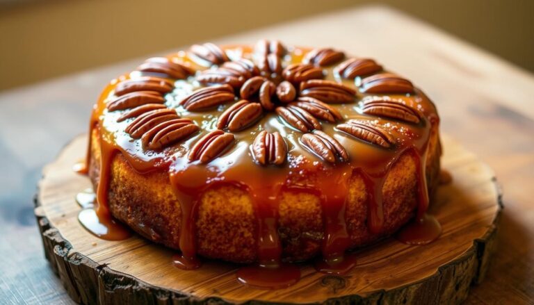 pecan upside down cake