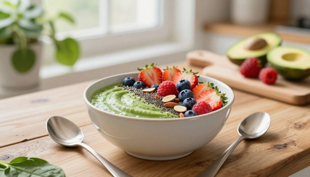 diabetic-friendly smoothie bowl