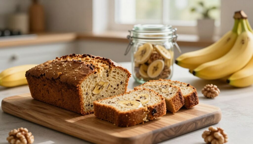 gluten-free banana bread storage