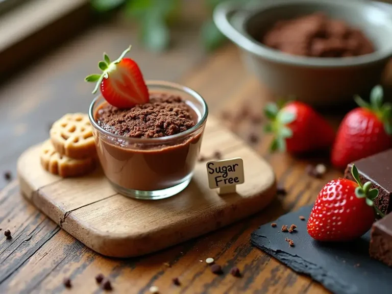 sugar free desserts for diabetics chocolate mousse cookies brownies strawberries