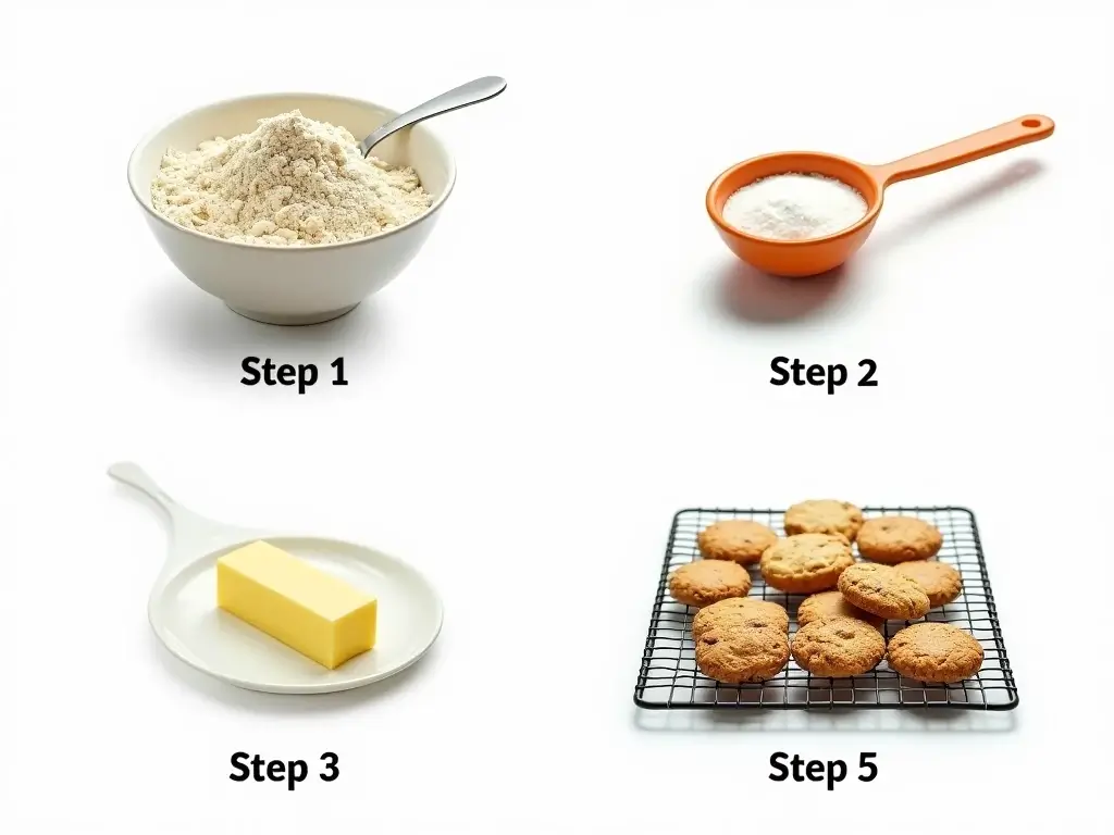 step by step sugar free baking guide