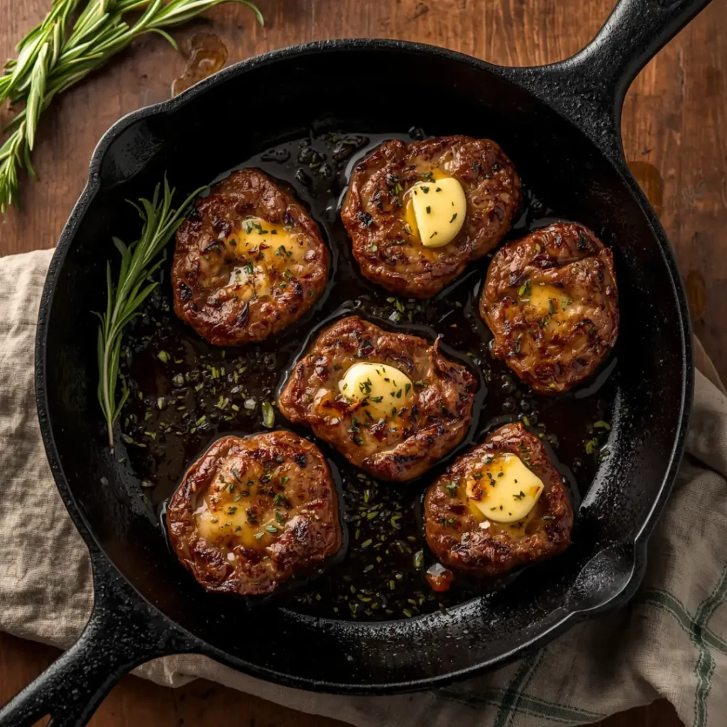 garlic butter steak bites low glycemic dinner