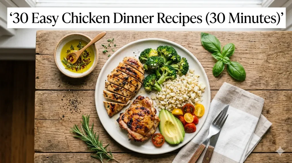 Easy Chicken Dinner Recipes